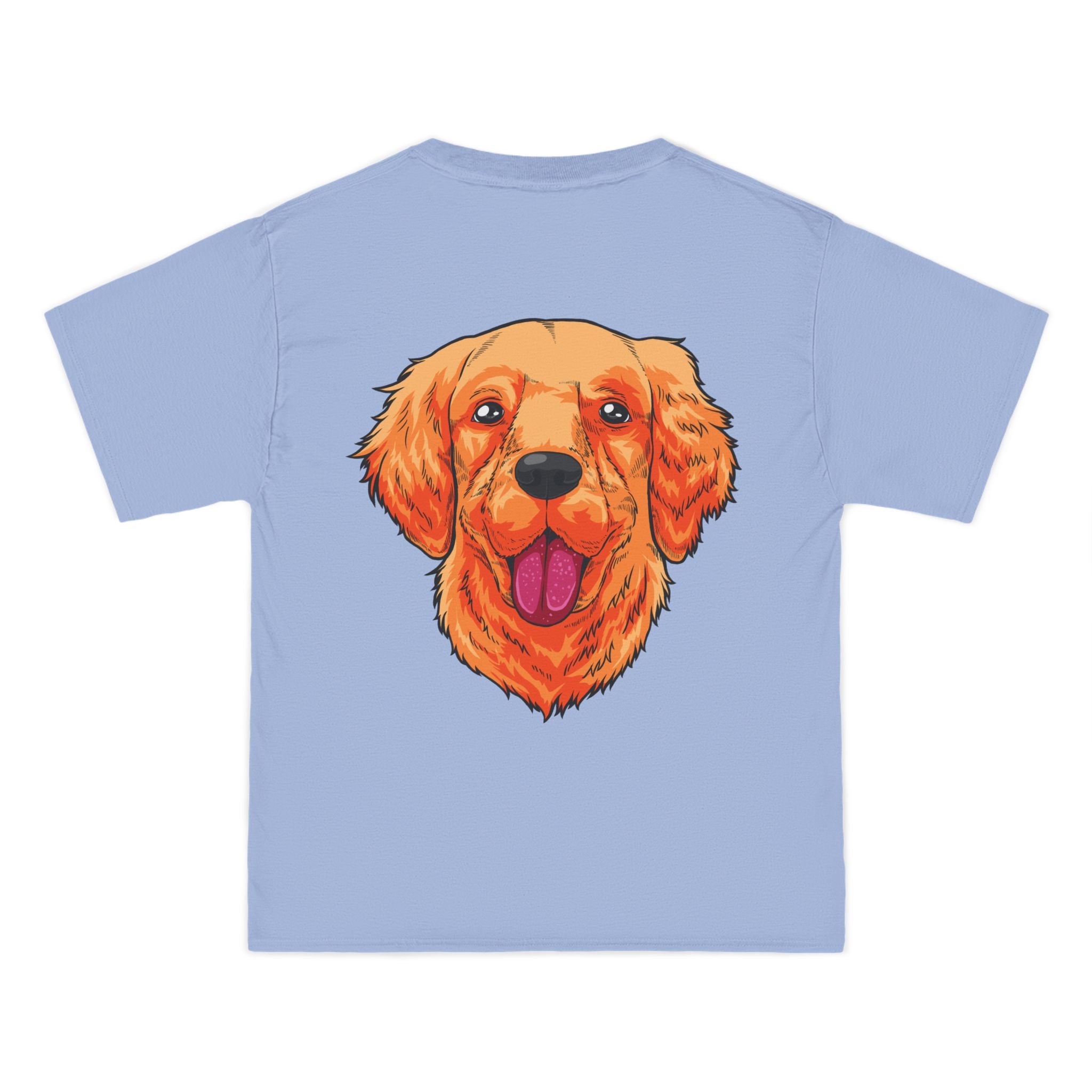 White Jeep x Golden Retriever Beefy-T®  Short-Sleeve T-Shirt