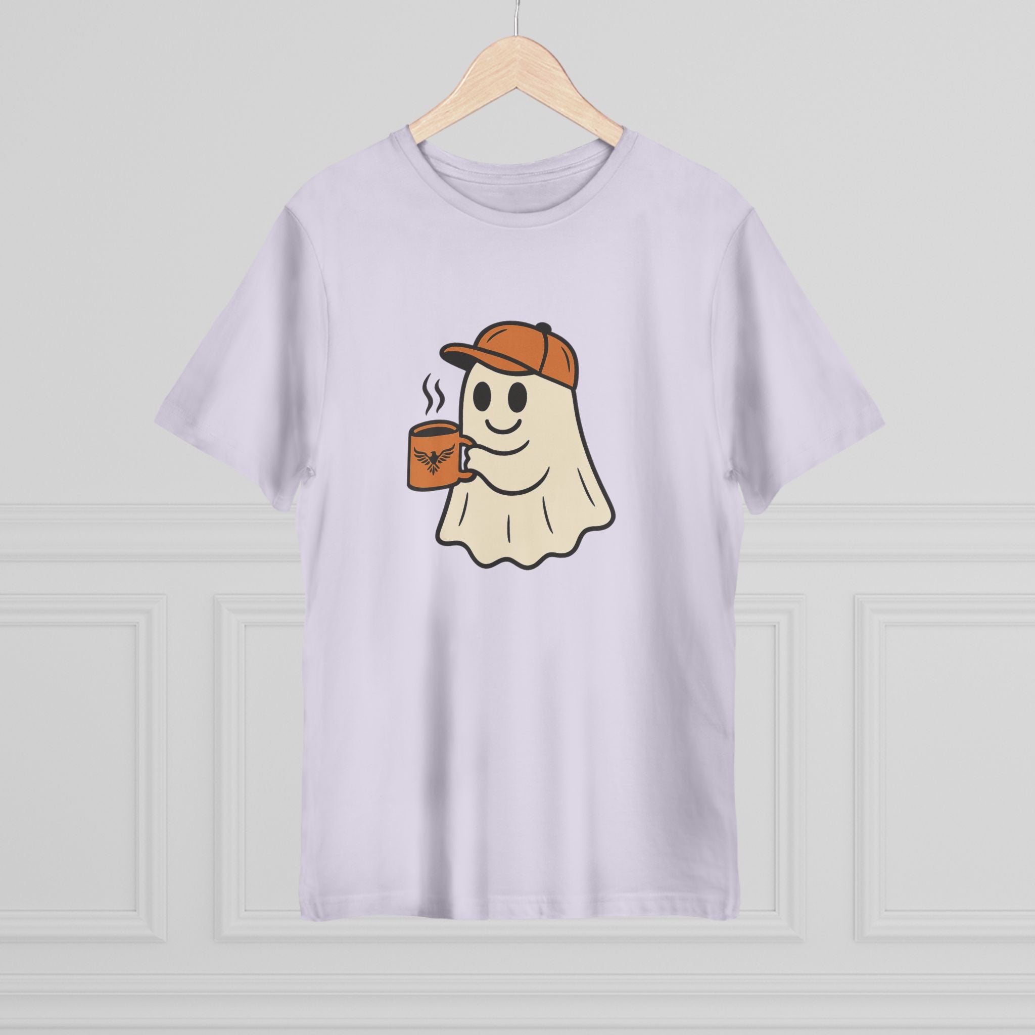Fun Halloween Tee, Autumn Fashion, Casual Wear, Gift for Coffee Lovers, Spooky Vibes