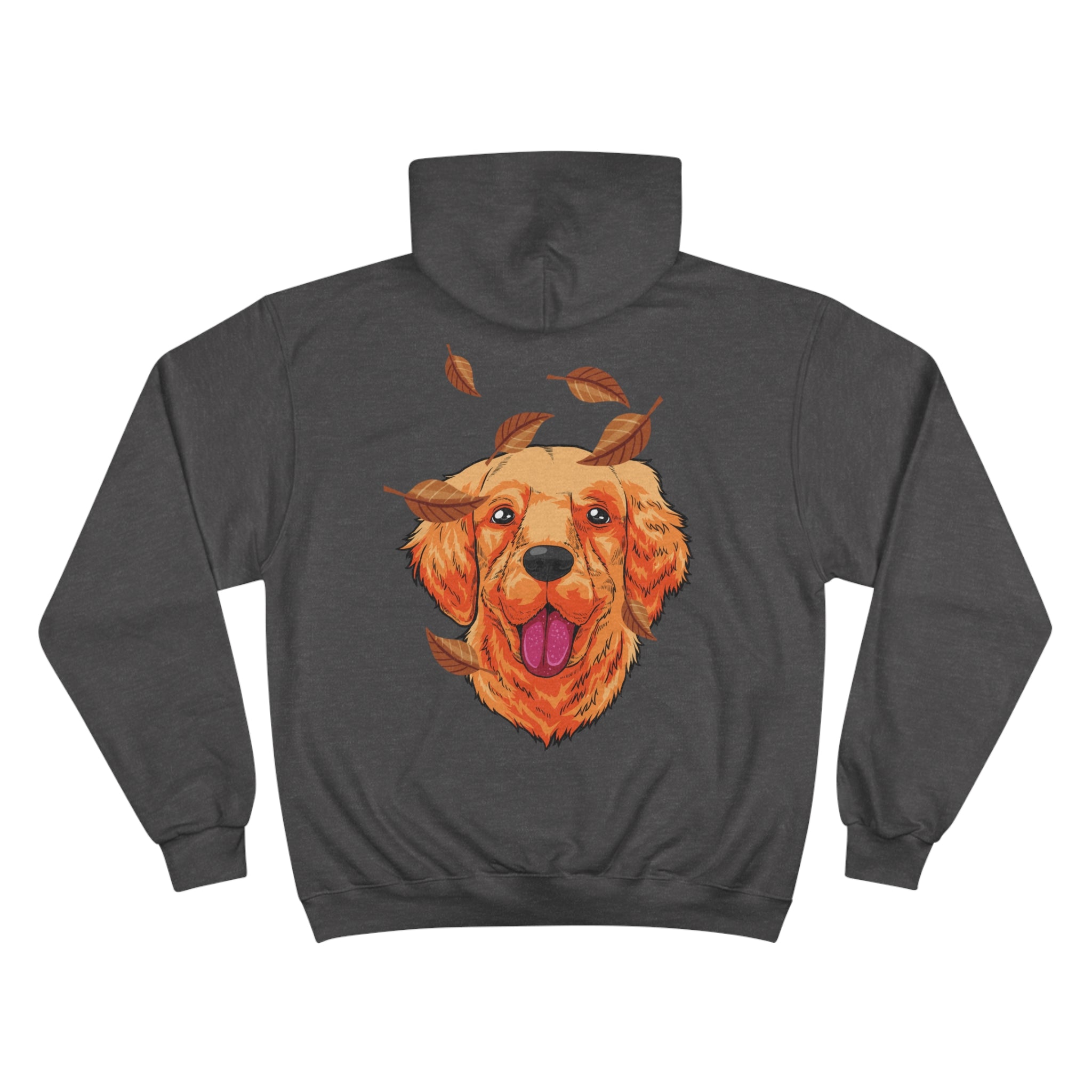 Autumn-Thanksgiving White Jeep x Golden Retriever Champion Hoodie