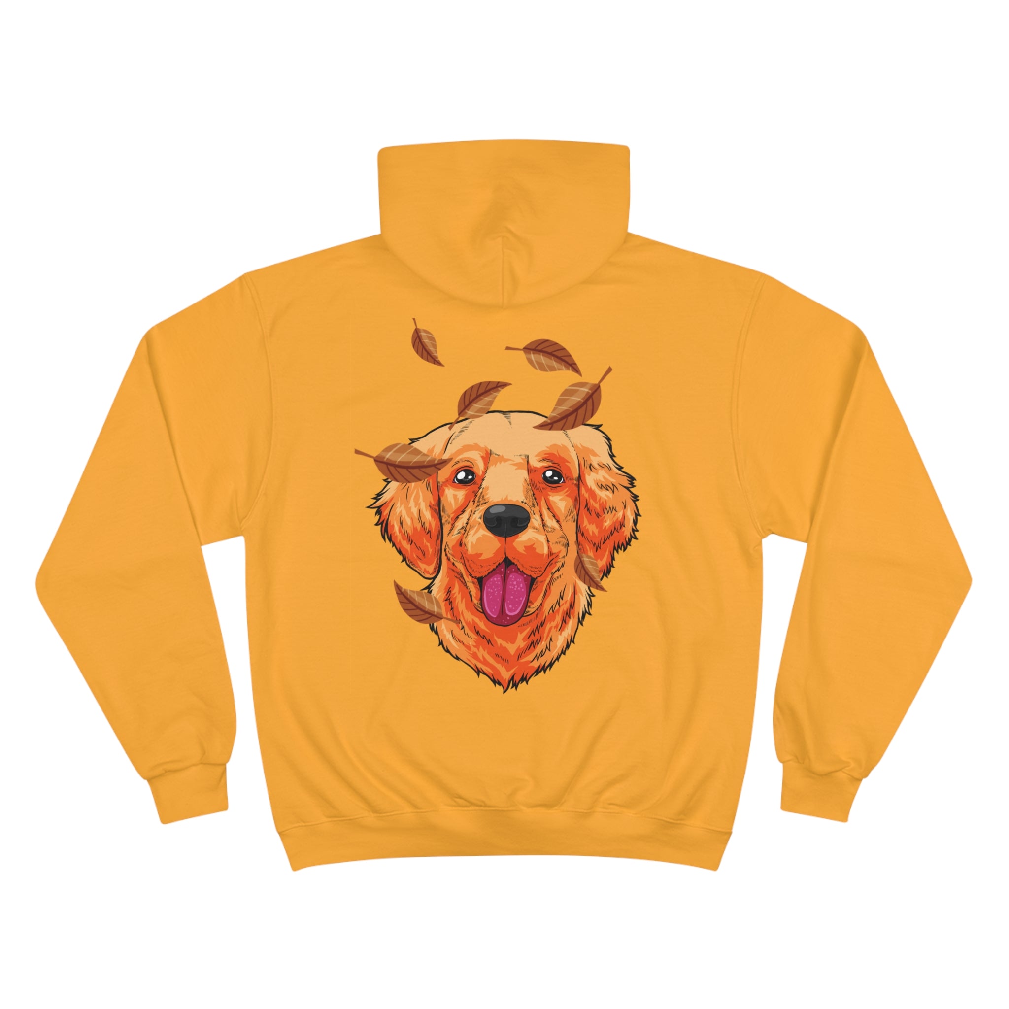 Autumn-Thanksgiving White Jeep x Golden Retriever Champion Hoodie