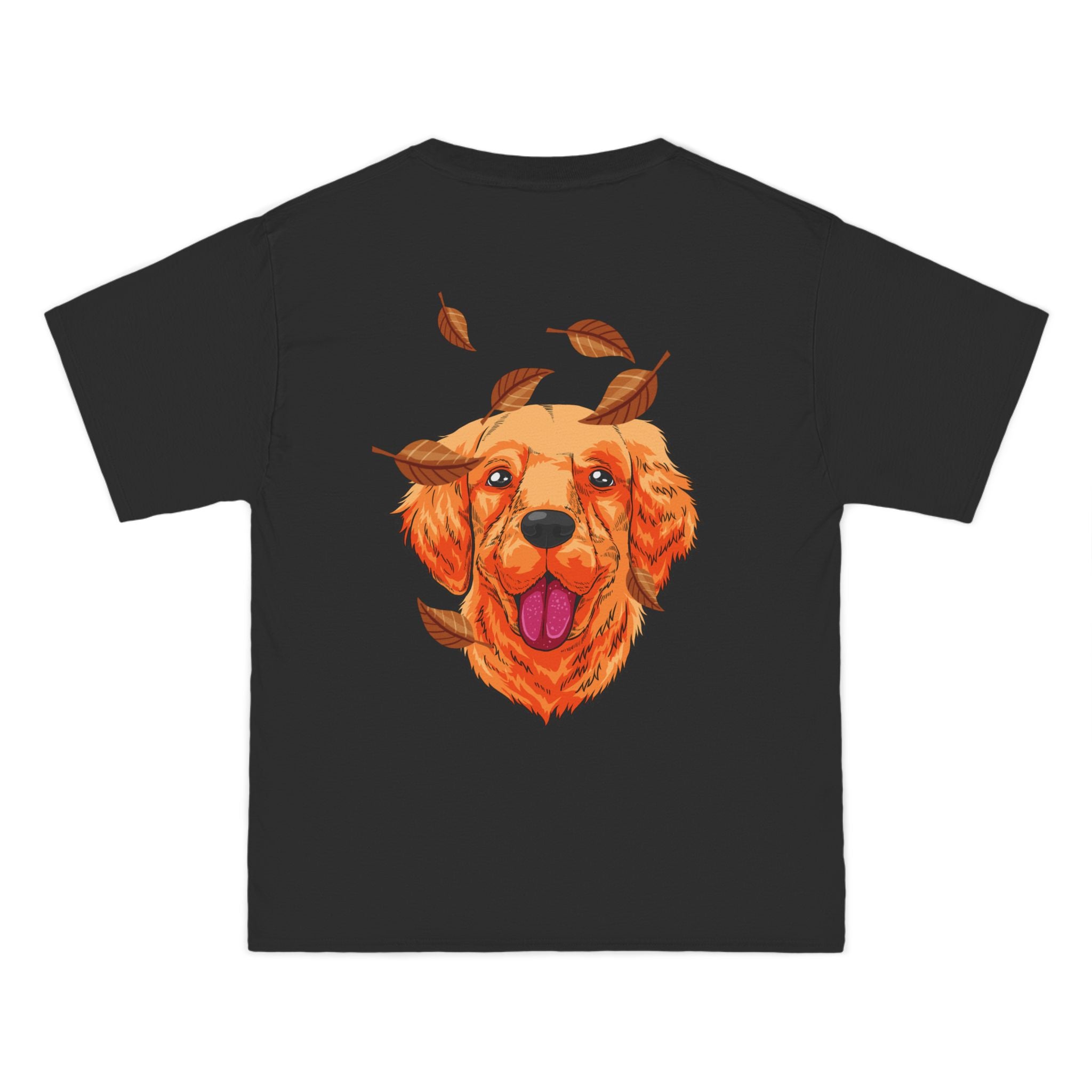 Fall Blue Jeep x Golden Retriever Beefy-T®  Short-Sleeve T-Shirt