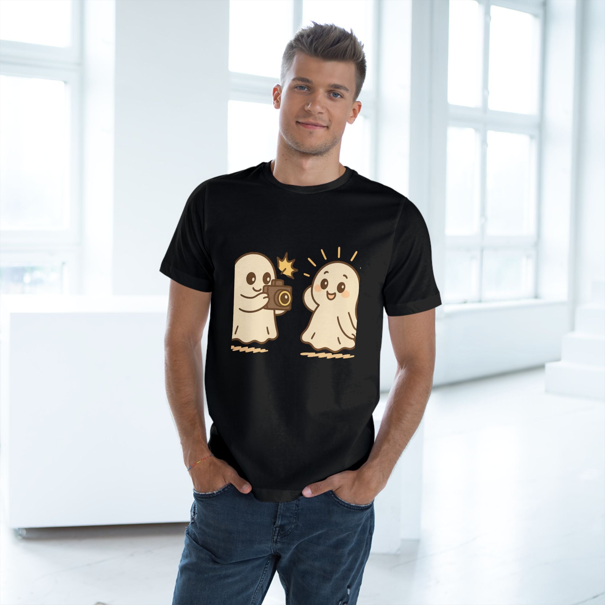 Say Cheese, Boo! Unisex T-Shirt