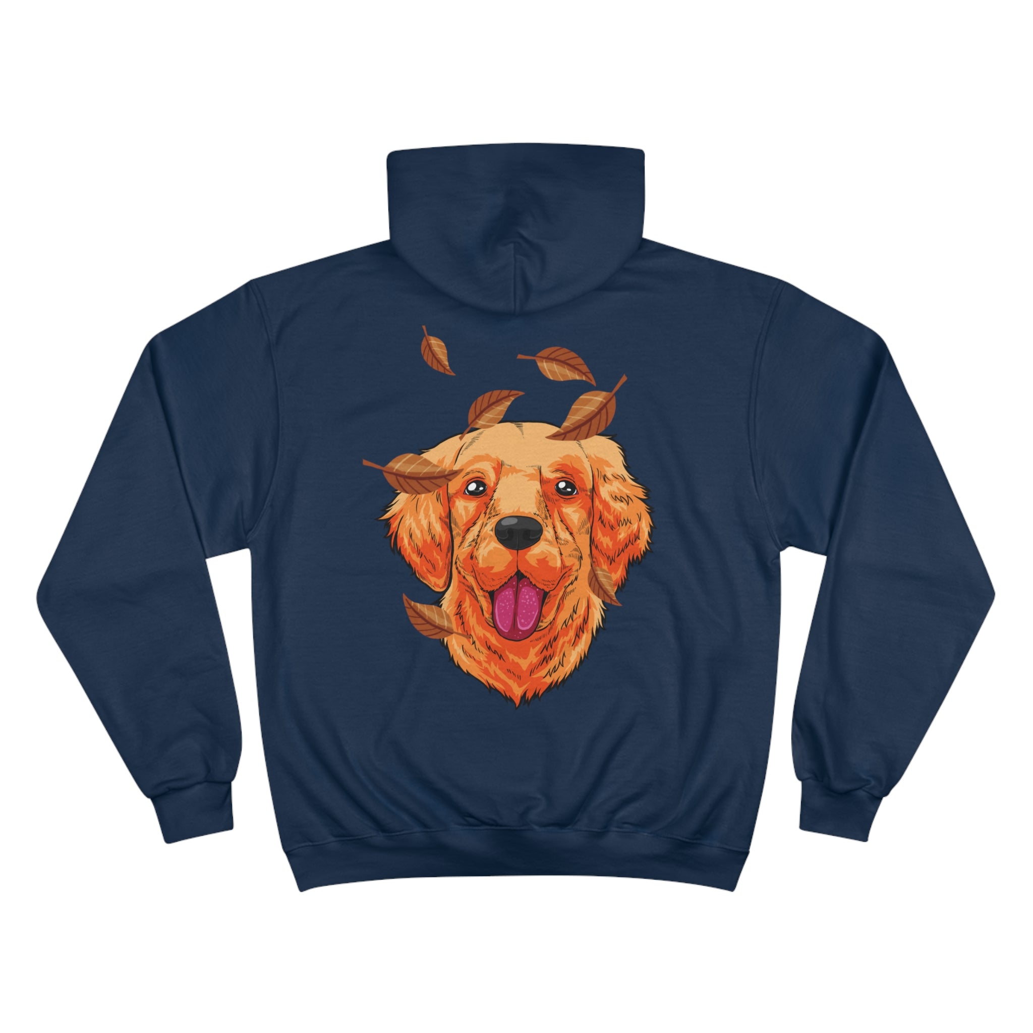 Autumn-Thanksgiving White Jeep x Golden Retriever Champion Hoodie