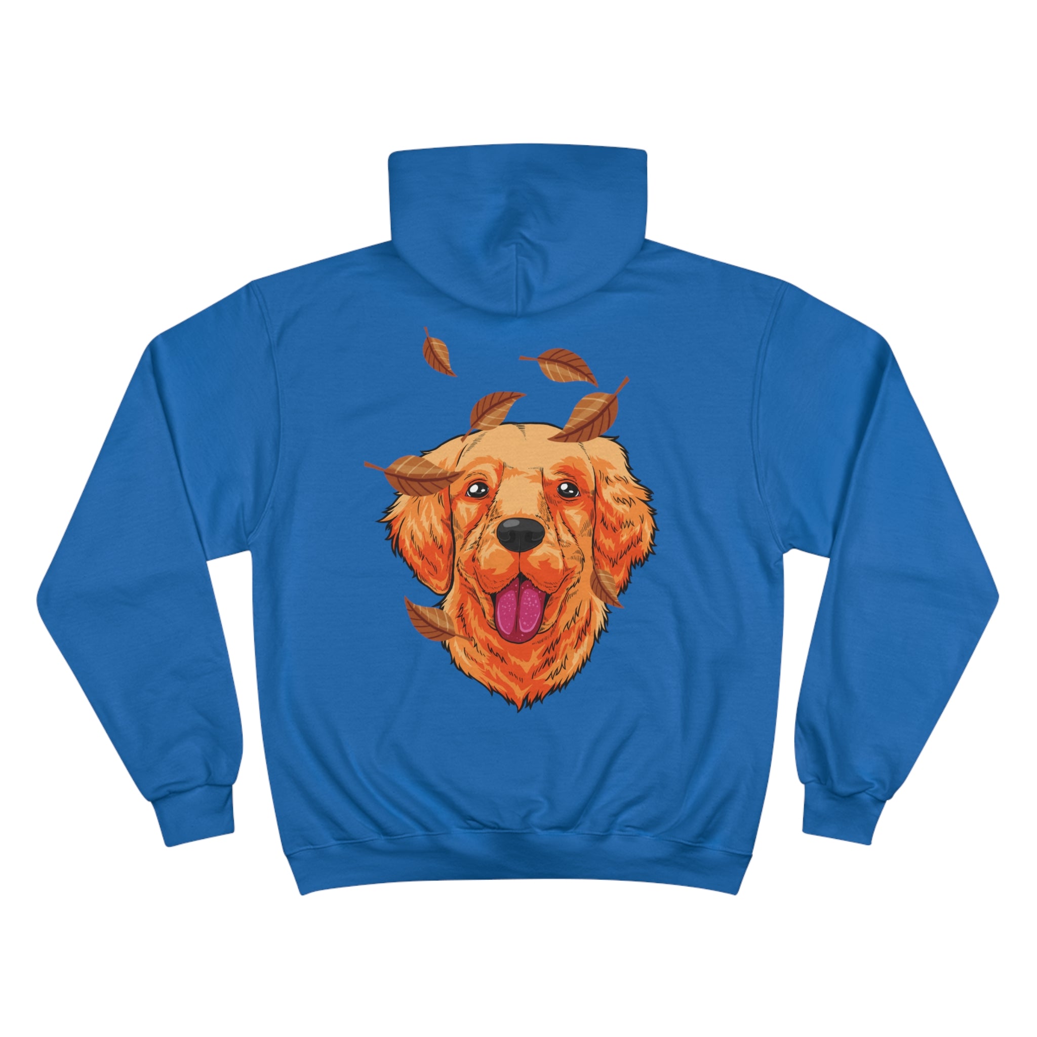 Autumn-Thanksgiving White Jeep x Golden Retriever Champion Hoodie