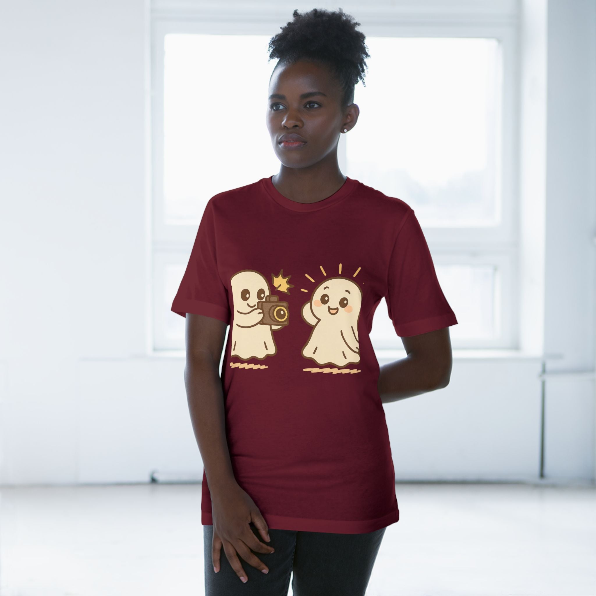 Say Cheese, Boo! Unisex T-Shirt