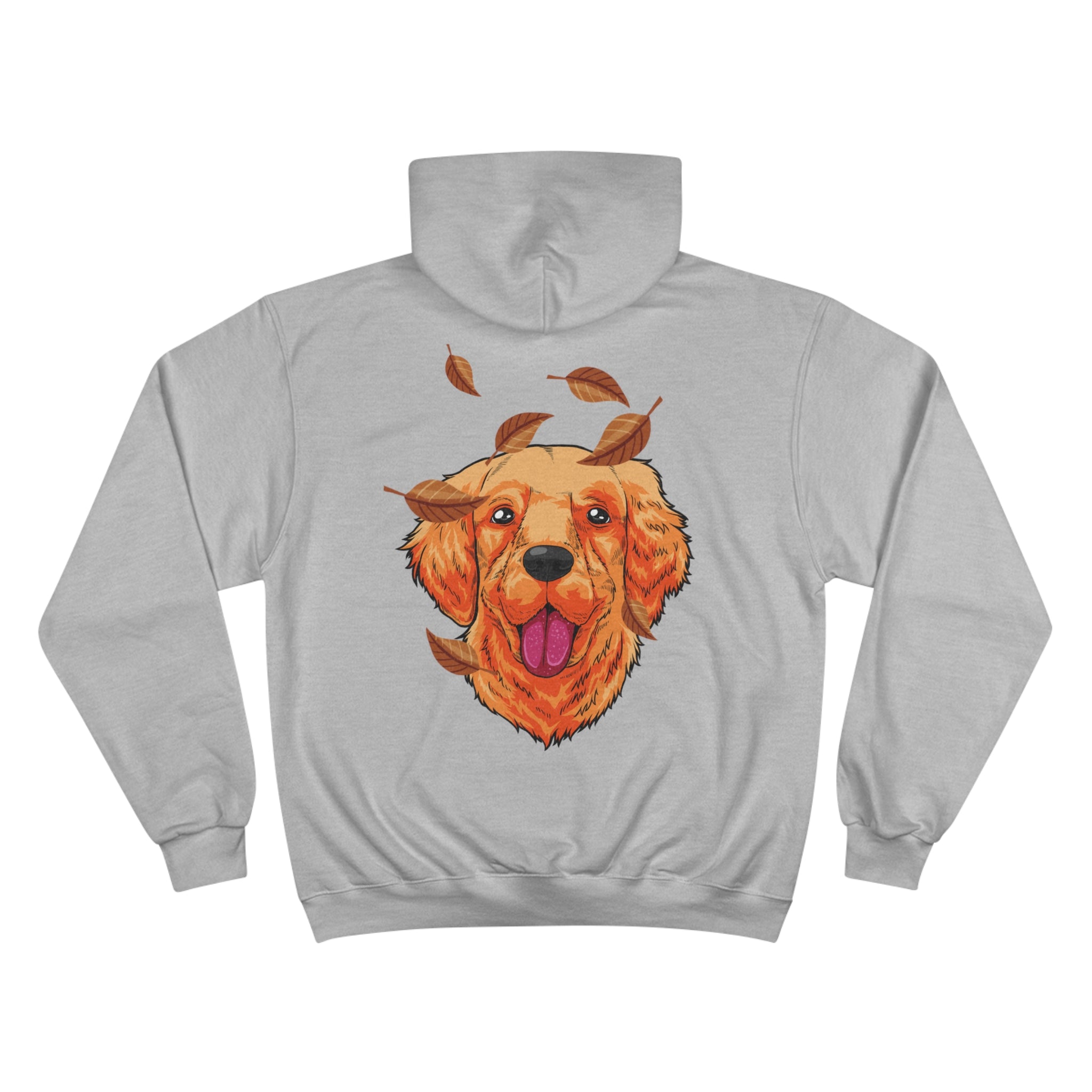 Autumn-Thanksgiving White Jeep x Golden Retriever Champion Hoodie