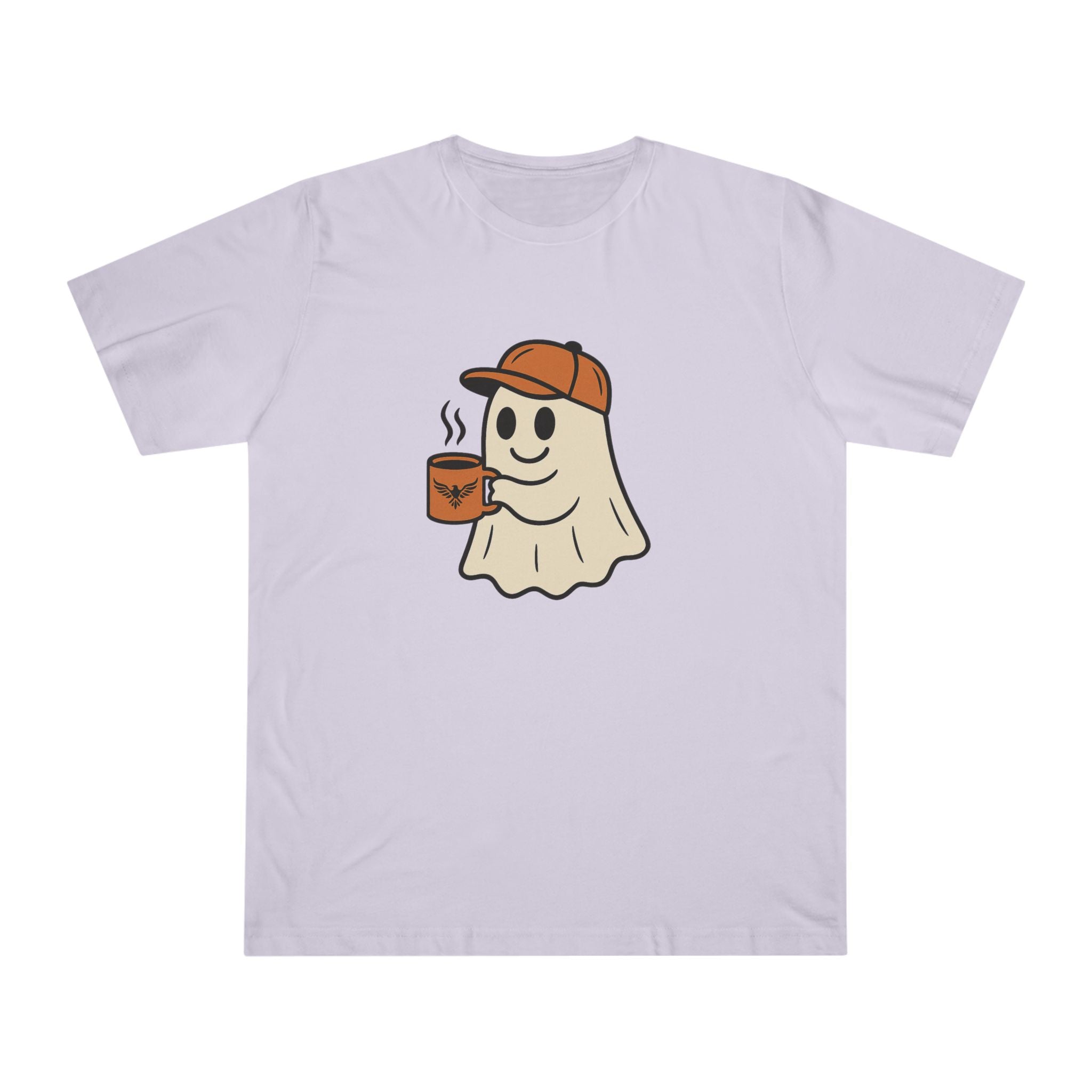 Fun Halloween Tee, Autumn Fashion, Casual Wear, Gift for Coffee Lovers, Spooky Vibes