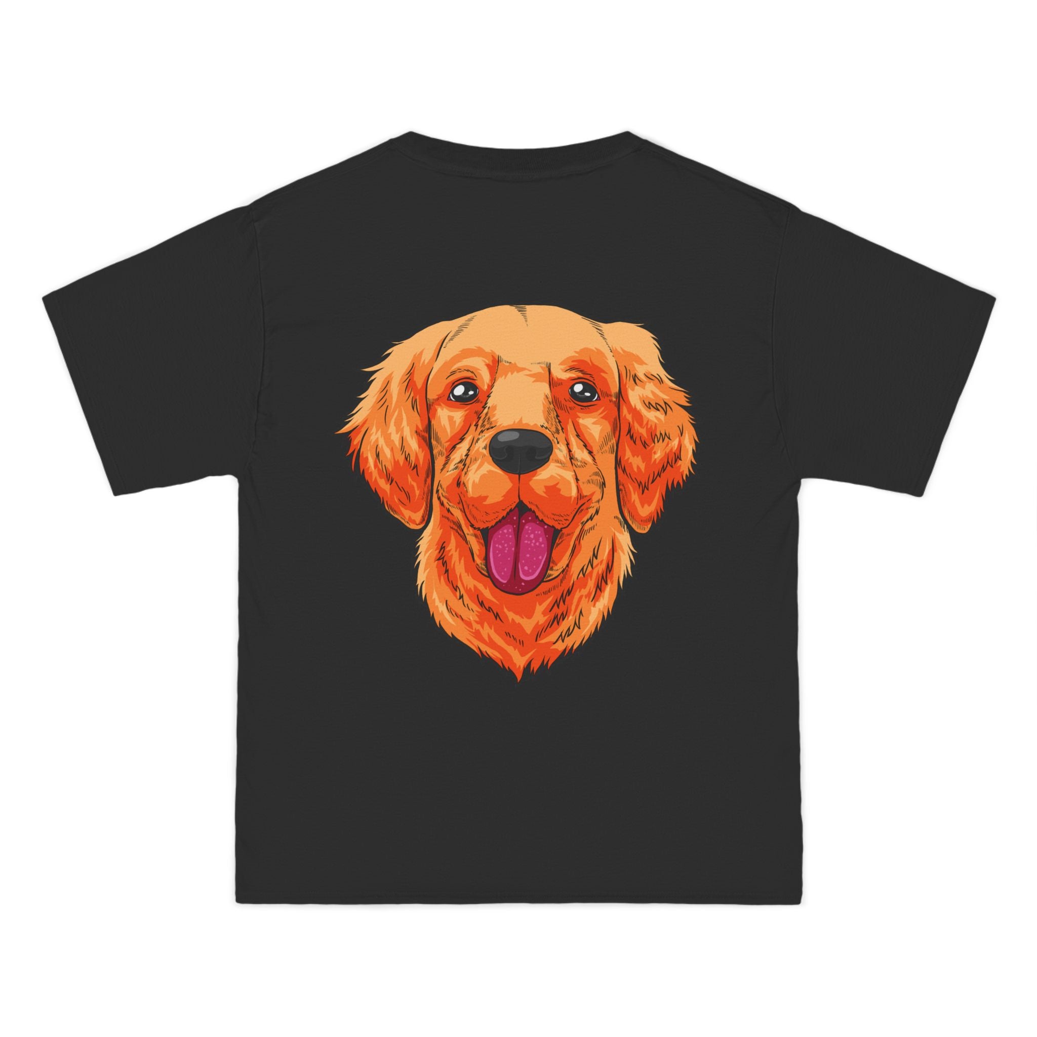 Blue Jeep x Golden Retriever Beefy-T®  Short-Sleeve T-Shirt