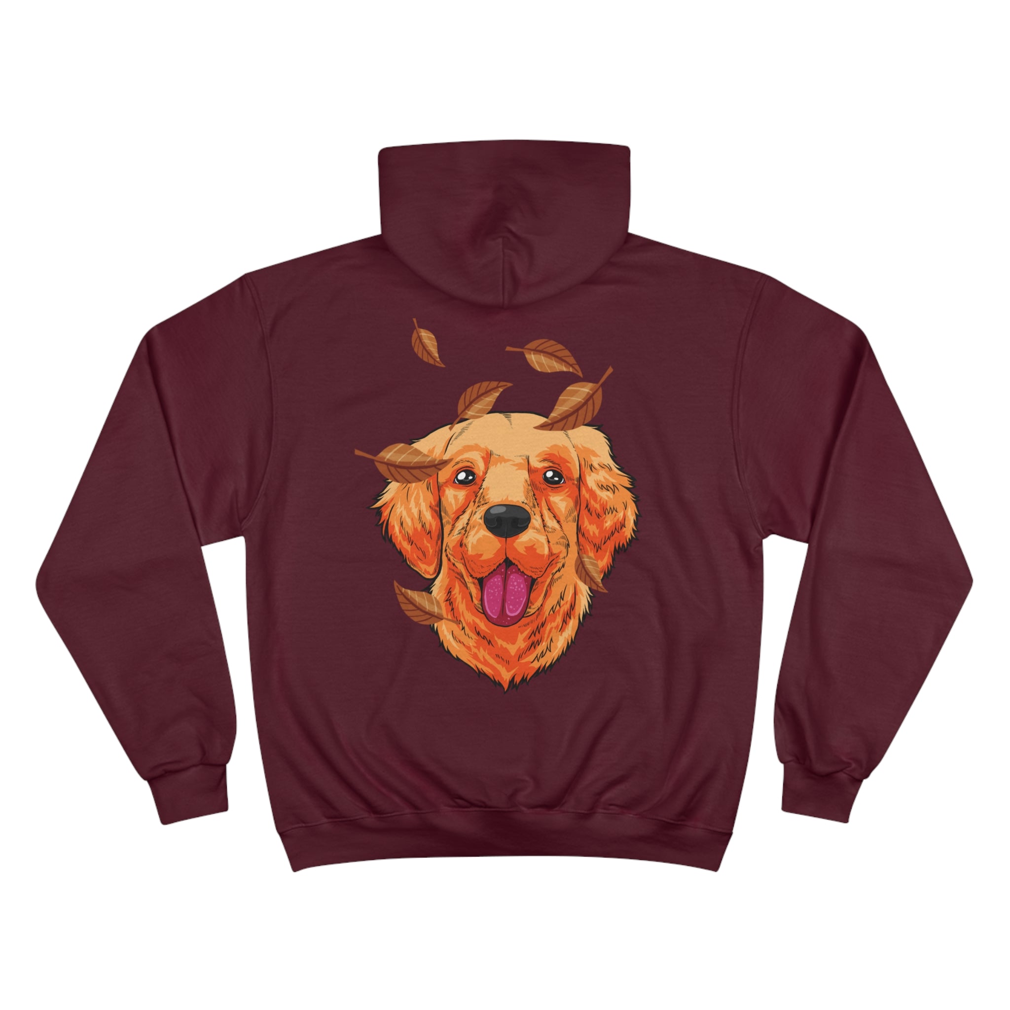 Autumn-Thanksgiving White Jeep x Golden Retriever Champion Hoodie